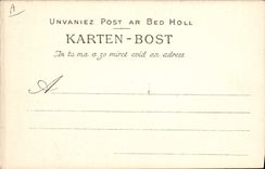 Vintage Postcard Folklore Woman of Sarzeau