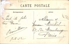 CPA Folklore Elliant Futurs Epoux Mariage 