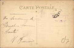 Vintage Postcard Folklore Breton and French Child