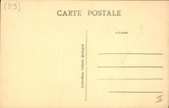 Postal Folclore Elliant Vuelta de la fiesta