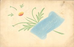 CPA Fantaisie Fleurs 