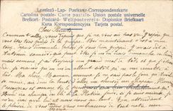 CPA Fantaisie Fleurs Poisson 