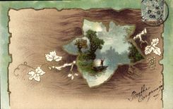 CPA Fantaisie Fleurs 