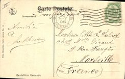 CPA Folklore Dentelle Dentelliere Flamande 