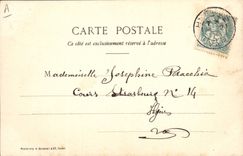 CPA Folklore Dentelle Dentelliere Le Puy 