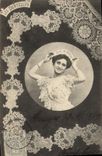 Vintage Postcard Folklore Lace Lacemaker Not of Venice