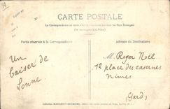 CPA Folklore Dentelle Dentelliere Le Puy La vallee d'Aiguilhe 