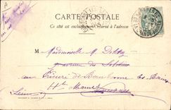 CPA Folklore Dentelle Dentelliere Luxeuil 