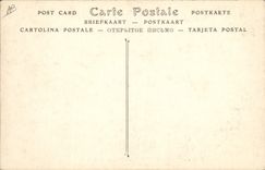 Postal Folclore Encaje Dentelliere Casado no de Irlanda Matrimonio