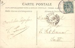 CPA Folklore Dentelle Dentelliere Une maitresse de dentelle Normandie 