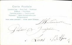 Postal Fantasia la lengua de los colores Golondrina