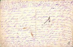 CPA Fantaisie Le langage des fleurs