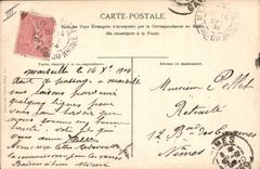 CPA Fantaisie Le langage des fleurs