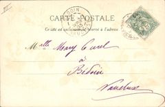 CPA Fantaisie Le langage des fleurs