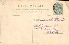 CPA Fantaisie Le langage des fleur