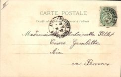 CPA Fantaisie Le langage des Fleurs