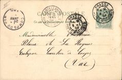 CPA Fantaisie Le langage des Fleurs