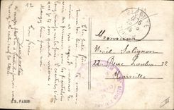 CPA Fantaisie Le langage des Fleurs