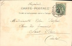 CPA Fantaisie Le langage des Fleurs