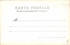 Postal Arles Modelo de Arlesienne Abanico