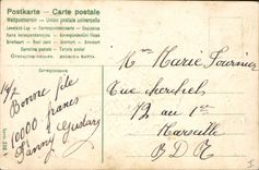 CPA Fantaisie Eventail Fleurs 