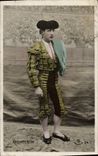Vintage Postcard Bullfight Bullfight Regaterin Matador SIGNAL