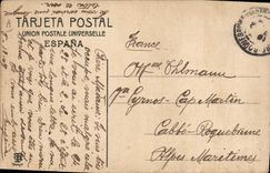 Vintage Postcard Bullfight Bullfight Matador Woman