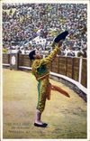 Vintage Postcard Bullfight Bullfight El brindis Matador