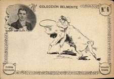 CPA Corrida Course de taureaux Papel Bambu 