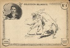 CPA Corrida Course de taureaux Papel Bambu 