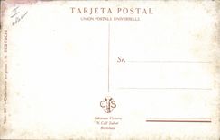 CPA Corrida Course de taureaux Bertuchi