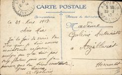 CPA Militaria General Hirschauer 