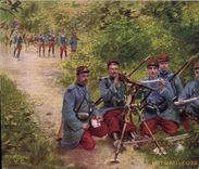 CPA Militaria La mitrailleuse 