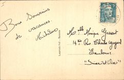 CPA Folklore Jeune fille de Pont Aven