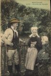 CPA Folklore Bretagne Famille du Faouet 
