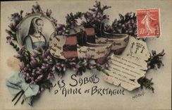 CPA Folklore Les sabots de Bretagne Femme 