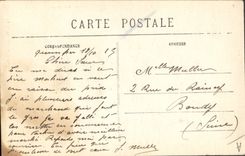 CPA Folklore Un sourire de Moelan 