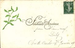 CPA Fantaisie Fleurs 