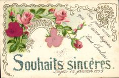 CPA Fantaisie Fleurs 