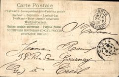 CPA Fantaisie Fleurs Femme 