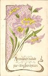 CPA Fantaisie Fleurs 