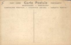 Postal Folclore Encaje Dentelliere Abanico en punto tiene la aguja