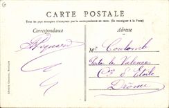 Postal Montluçon industrial la fábrica de las máquinas que deben coserse Hurtu Esquina del taller de mecánica CUMBRE