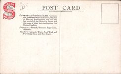 Vintage Postcard Sewing machine To ape Granada