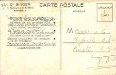 CPA Machine a Coudre Singer 15K71