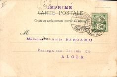 CPA Fantaisie Langage des Fleurs 