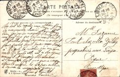 CPA Fantaisie Langage des Fleurs 