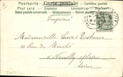 CPA Fantaisie Langage des Fleurs 