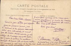 CPA Fantaisie Langage des Fleurs 