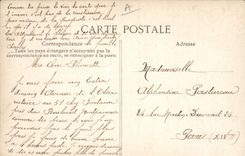 CPA Fantaisie Homme Rendez vous 